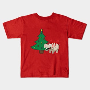 i want a hippopotamus for christmas Kids T-Shirt